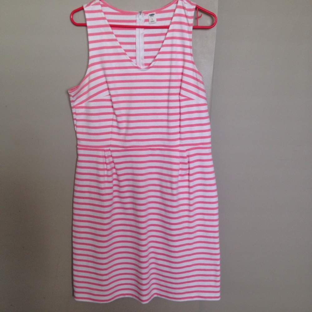 Pink Striped Dress